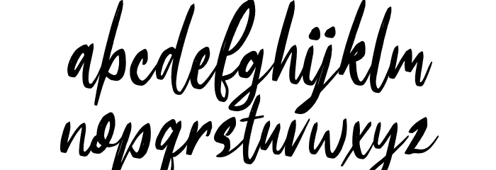 EdigtorDEMO-Regular Font LOWERCASE