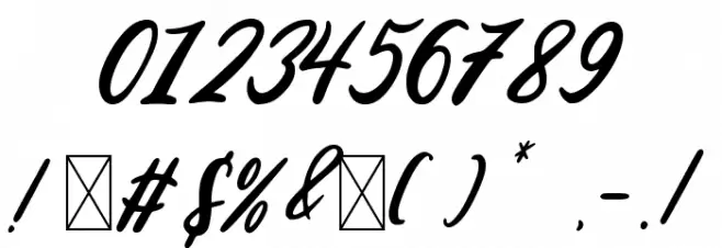 Edinburg Regular Font OTHER CHARS