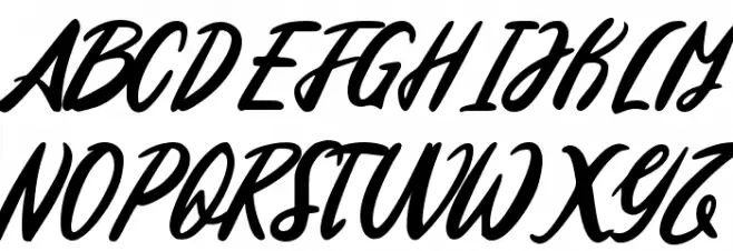 Edinburg Regular Schriftart Groß