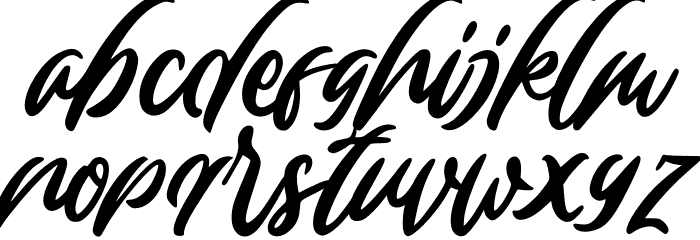 Edinburg Regular Font LOWERCASE
