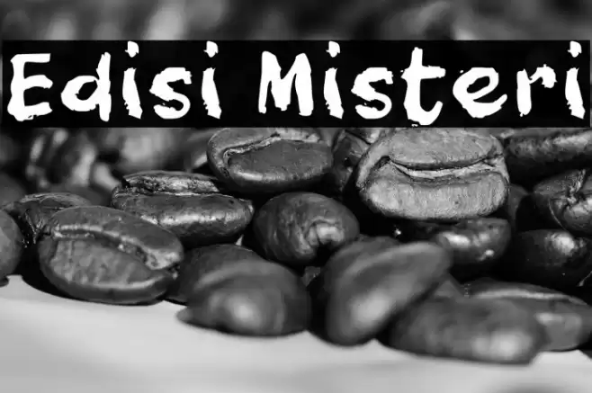 Edisi Misteri Font examples