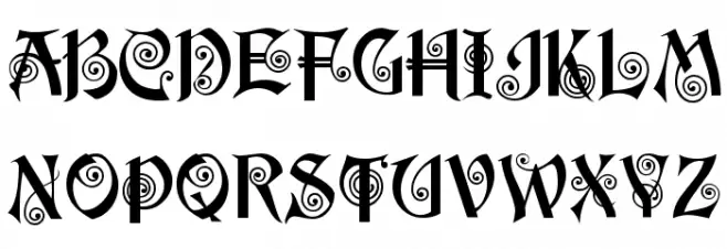 Edisson Schriftart Groß