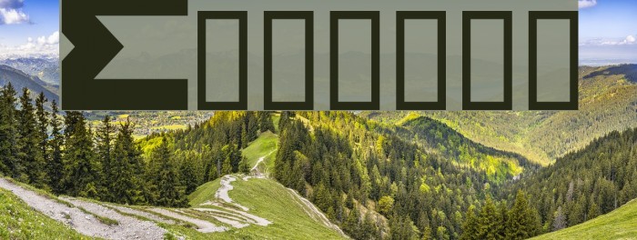 Edistys Font examples