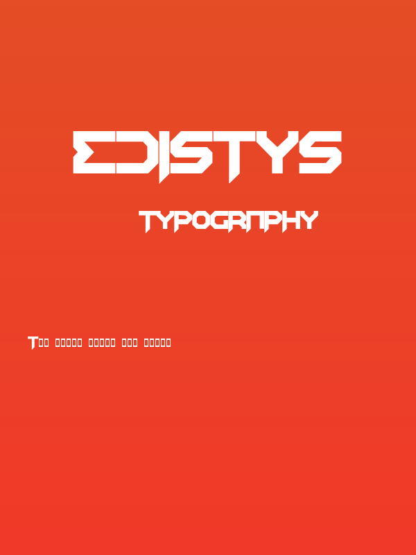 Edistys Poster