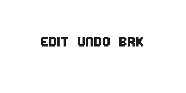 Edit Undo BRK Logo