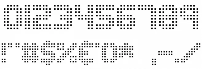 Edit Undo Dot BRK Font OTHER CHARS