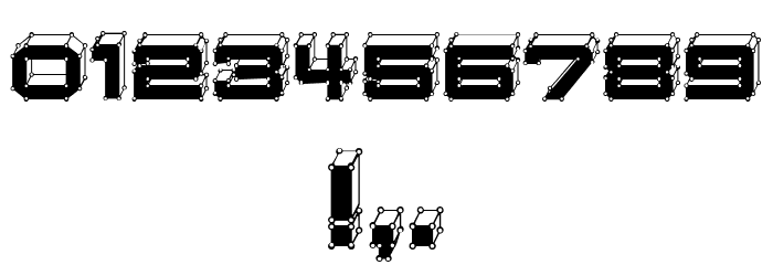 Edited Regular Font OTHER CHARS