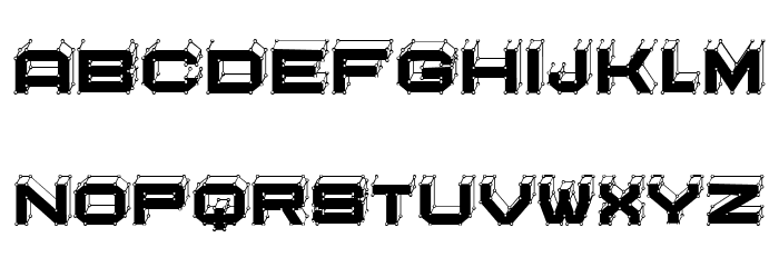 Edited Regular Font LOWERCASE