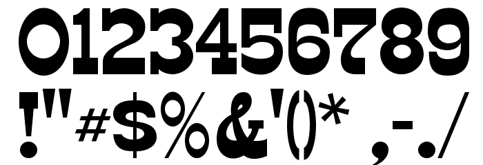 Edmunds-Regular Font OTHER CHARS