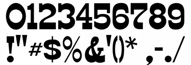 Edmunds-Regular Font OTHER CHARS