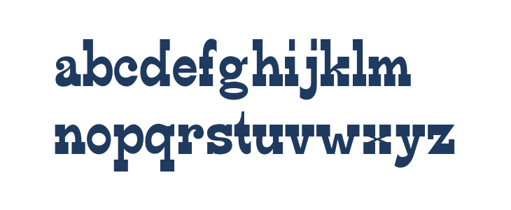 Edmunds-Regular Lowercase