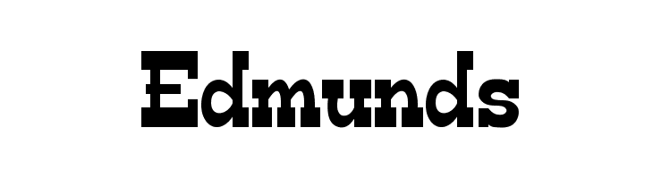 Edmunds Font