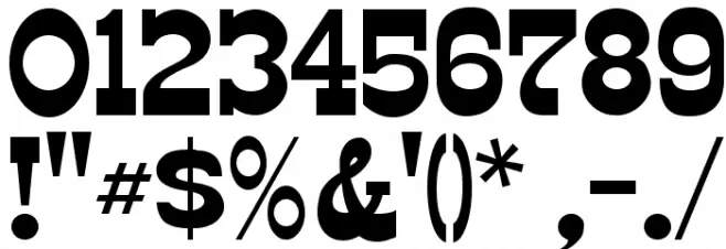 Edmunds Font OTHER CHARS