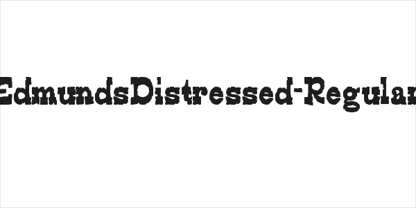 EdmundsDistressed-Regular Logo