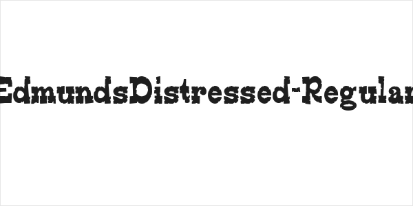 EdmundsDistressed-Regular Logo