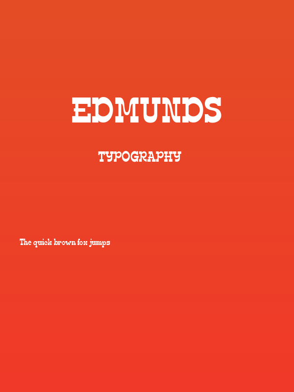 Edmunds Poster