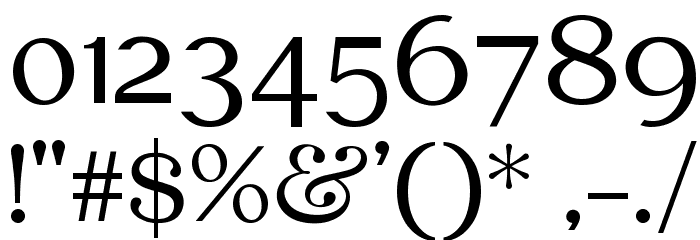 Edmundsbury Sans Regular Font OTHER CHARS
