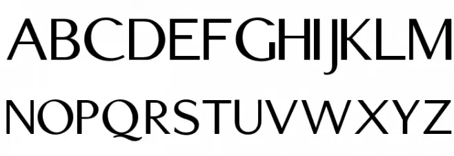 Edmundsbury Sans Regular Schriftart Groß
