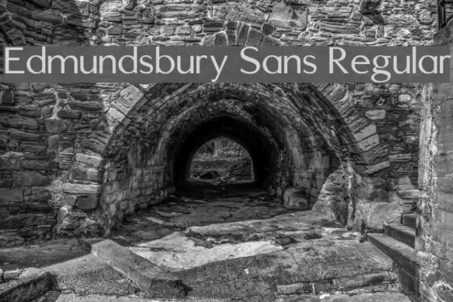 Edmundsbury Sans Regular Font examples