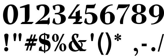 EdnnaUT Bold Font OTHER CHARS