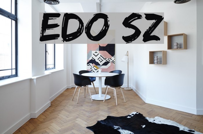 Edo SZ Caratteri examples