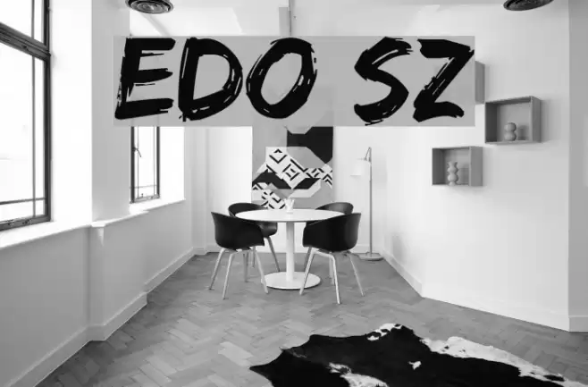 Edo SZ Caratteri examples