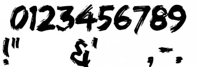 Edo Font OTHER CHARS