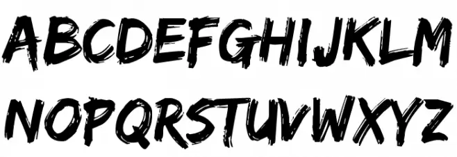 Edo Schriftart Groß