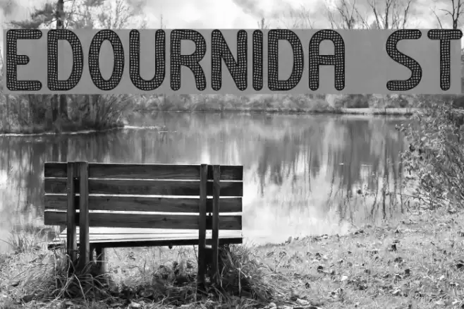 Edournida St Font examples