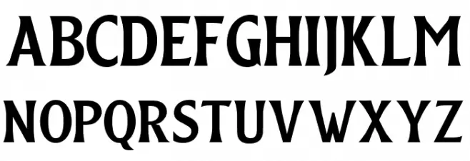Edsbacka Flare Serif Regular フォント 小文字