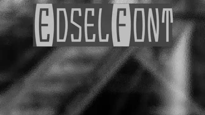 EdselFont Example 1