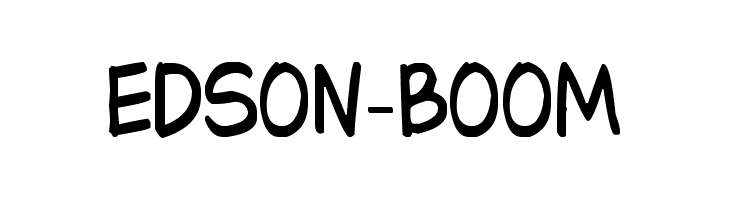 Edson-BOOM  नि: शुल्क फ़ॉन्ट्स डाउनलोड