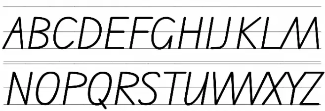 Edu AU VIC WA NT Guides Regular フォント 大文字