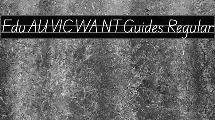 Edu AU VIC WA NT Guides Regular Example 3