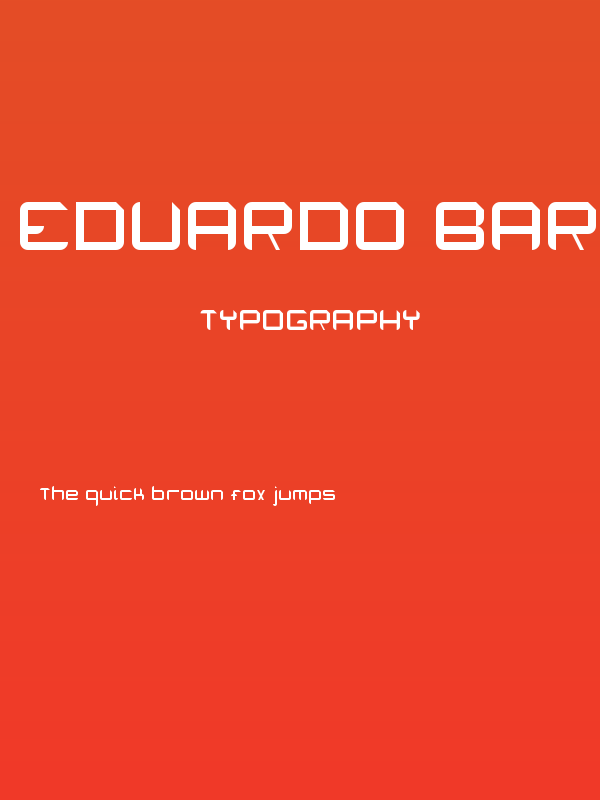 Eduardo Barrasa Regular Poster