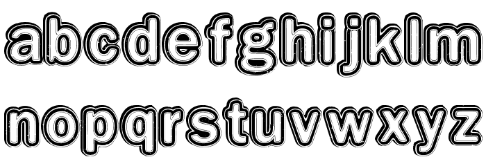 Educated Font LOWERCASE