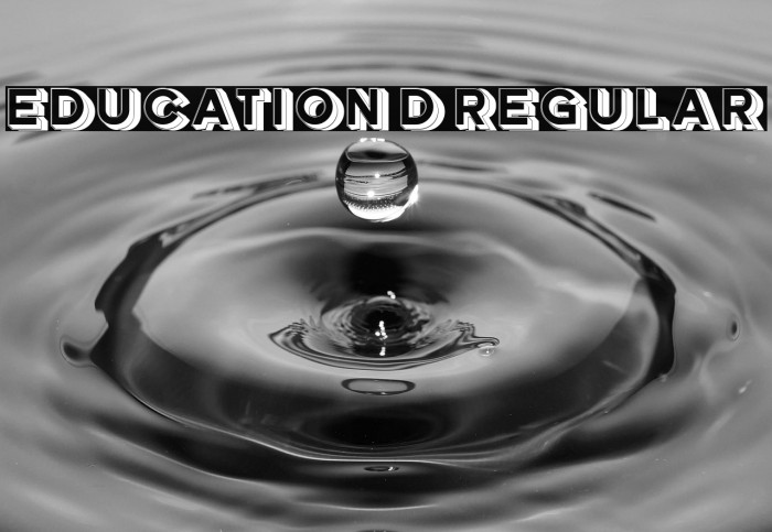 Education 3D Regular Example 2