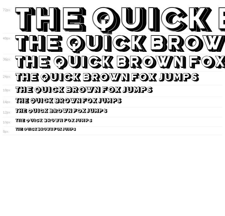 Education 3D Regular Waterfall