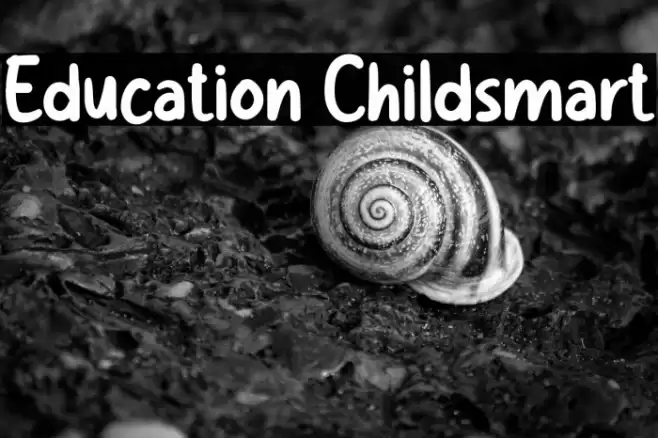 Education Childsmart 字体 examples