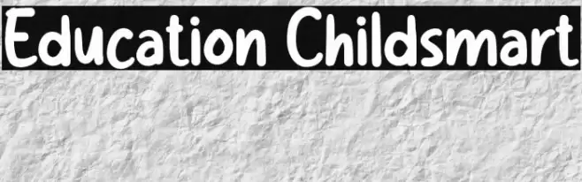 Education Childsmart 字体 examples