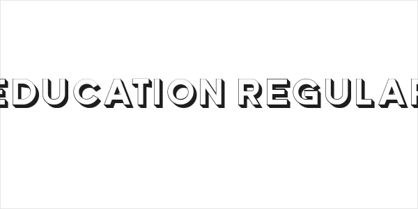 Education Regular Logo