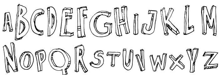Education is a Way Font LOWERCASE