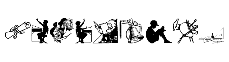 Education  免费字体下载