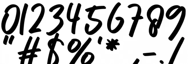 Educations Шрифта ДРУГИЕ символов