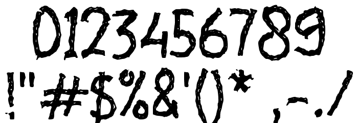 Edushare Font Alte caractere