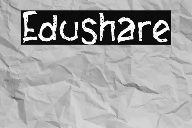 Edushare Font examples
