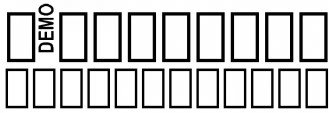 Edyra Demo Font OTHER CHARS