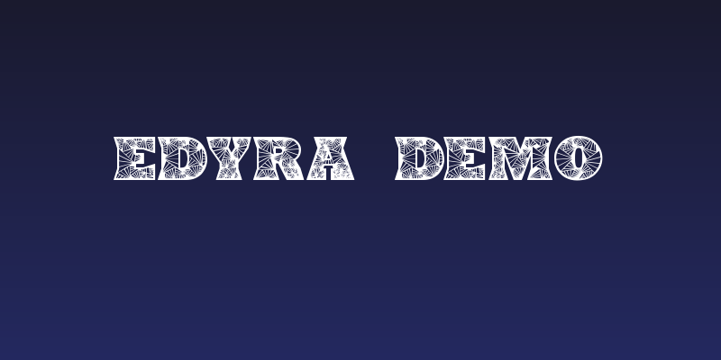 Edyra Demo Social Header