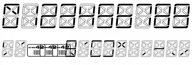 eDisplay Demo フォント その他の文字