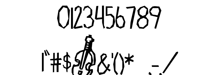 edcom Font OTHER CHARS